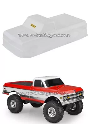 $44 • Buy 1970 CHEVY C10/K10 1/10 Clear RC Crawler Body (WB 12.3  313mm) TRX-4/SCX10/ENDUR