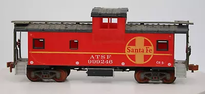 O Scale Custom Model Train REd Santa Fe ATSF 999246 Painted Caboose • $24.99