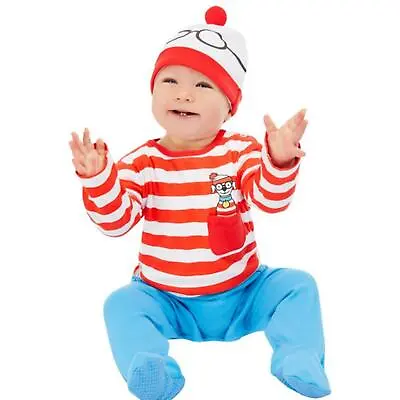 Baby Where's Wally Fancy Dress Costume Party World Book Week  • £10.71