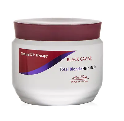 Mon Platin Total Blonde Hair Treatment Mask Enriched With Black Caviar 16.9 Oz • $33