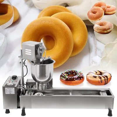 £802.99 • Buy Stainless Steel 304 Doughnut Machine Automatic Donut Maker Commercial Restaurant