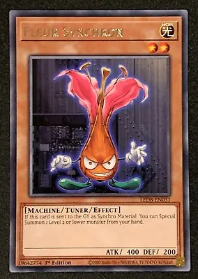 Fleur Synchron | LED8-EN031 | Rare | 1st Edition | Synchro Storm | YuGiOh • £0.99