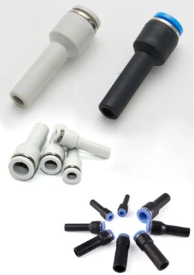 £2.85 • Buy UK Push Fit Stem Reducers Metric Push In Fittings Stem Reducing Adapter