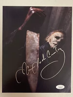 Michael Myers James Jude Courtney Signed Autographed Photo Proof Jsa Coa Af66945 • $75