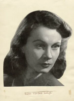 Vivien Leigh - Magazine Photograph Signed Co-signed By: Archibald Sinclair • $500