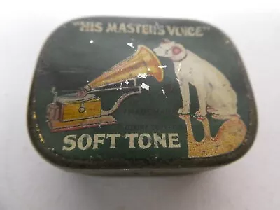 Vintage Hmv Soft Tone Needle Tin • $29