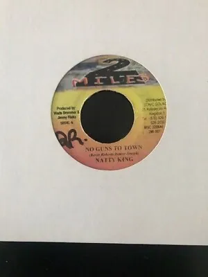 £12.50 • Buy Natty King - No Guns To Town  7 Single  Vinyl Record Reggae Ex