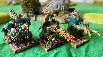 Warhammer AOS Fellwater Troggoths Fantasy River Trolls Well Painted X 3 • £25