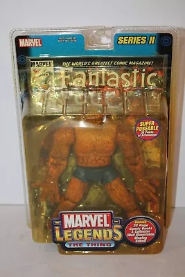 NEW 2002 Toy Biz Marvel Legends Series 2 The Thing Action Figure Sealed • $26.95