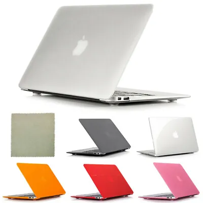 For Macbook Air 13  2015 A1466 A1369 Plastic Case Hard Shell Cover & Cloth • $12.99