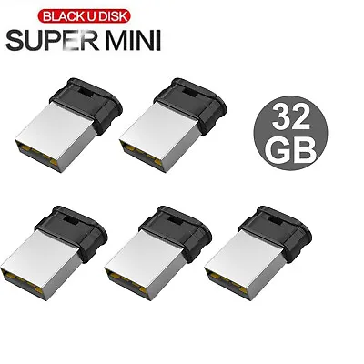 5Pack 32GB Mini USB Flash Pen Drive Memory Stick For PC Laptop External Drive • $19.99