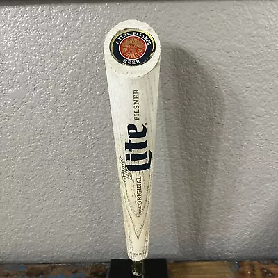 Miller Lite Wood Baseball Bat Beer Tap Handle • $17