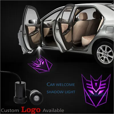 $16.55 • Buy Transformers Decepticon Car Door Projector Courtesy Welcome Ghost Shadow Light