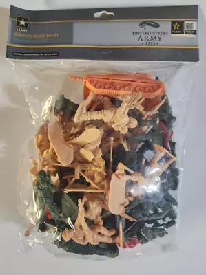 Miniature Toy Soldier Set- Military Combat Soldiers 50pc • $7.99