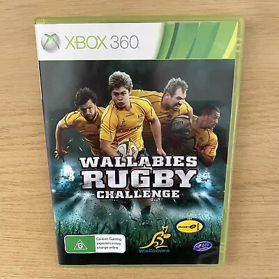 Wallabies Rugby Challenge - Xbox 360 - Complete With Manual - PAL - Free Postage • $8.95