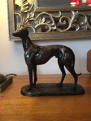 £39.99 • Buy Stunning Racing Greyhound - Figurine / Sculpture / Ornament / Bronze Resin - RG