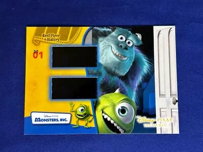 Monsters Inc Sulley Disney Treasures Reel Piece History 2004 Upper Deck DPT-174 • $54.99