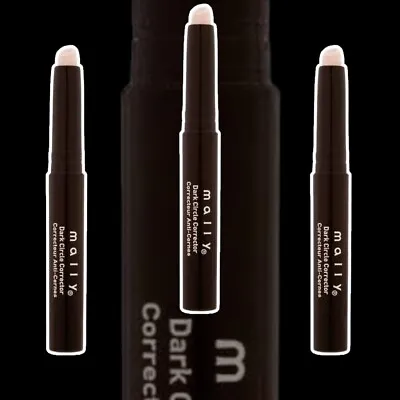 3 MALLY BEAUTY DARK CIRCLE CORRECTOR *DEEPER* FULL SIZE .08 Oz / 2.5ml FREE S&H! • $16.24