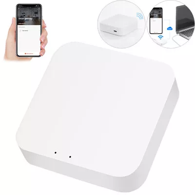 Wireless Tuya ZigBee 3.0 Smart Gateway Hub Smart Home Bridge APP Remote Control • $31.85