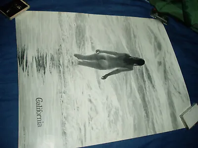 $95 • Buy Vintage Poster 1969 California-nude In Surf