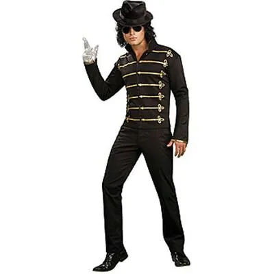 Rubie's - Michael Jackson Military Jacket Adult Costume/Fancy Dress/Halloween - • £29.99