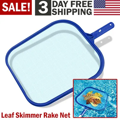 Swimming Pool Leaf Skimmer Rake Net Hot Tub Spa Cleaning Leaves Mesh Tools Clean • $10.99