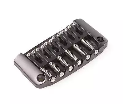 Genuine Hipshot Ibanez Gibraltar Replacement Bridge 6 String Black 4IBG06B • $115.95