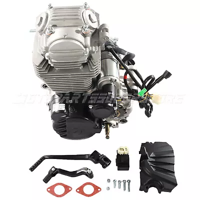 250cc Vertical Engine Motor W/ Manual Transmission Kick Electric Start Dirt Bike • $499.95