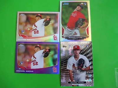 MICHAEL WACHA -  ROOKIE REFRACTOR LOT 4 Cards • $14.95