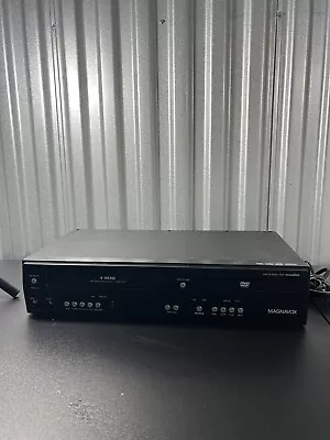 Magnavox DV220MW9 DVD Player VCR Recorder Combo Unit For Parts Or Repair.. As Is • $42
