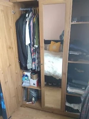  Ikea 3 Door Mirror Wardrobe • £100