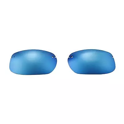 Walleva Ice Blue Polarized Replacement Lenses For Maui Jim Banyans Sunglasses • $24.99