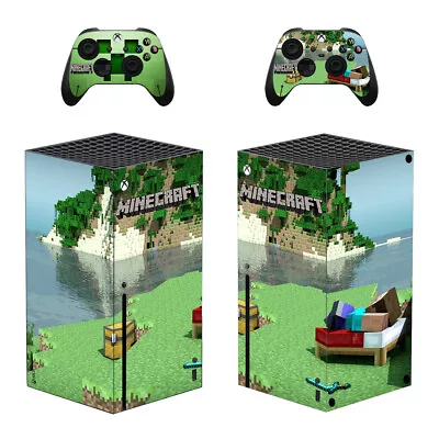 Xbox Series X Console Skin Sticker Decal Mine + 2 Controller Skins • $16.95