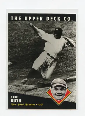  1994 Upperdeck Bat Company # 60 Babe Ruth  New York Yankees  • $1.69