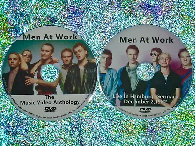 MEN AT WORK Music Video Anthology And Live In Germany 1982 2 DVD Set Colin Hay • $17.99