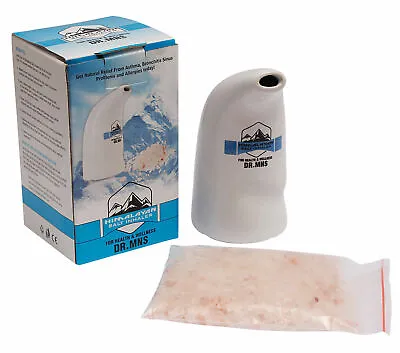 Salt Inhaler Pipe + 100% Pure Himalayan Crystal Salt Original DRMNS • £11.75
