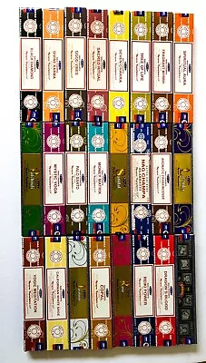 Satya Nag Champa Incense Sticks - Buy 3 Get 3 Free - Huge Variety - Free Ship!! • $3.33