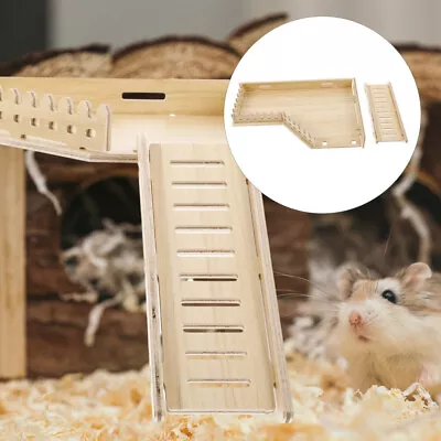  Hamster Cage Platform Hamster Ladder Toy Hamster Climbing Platform With Ladder • £11.79