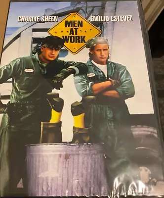 Men At Work - Charlie Sheen Emily Estevez (2021-FS) Comedy- New DVD • $3.95