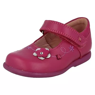 Start Rite Magenta Pink Leather Easy Fsten Shoes : Tattle EU 21 UK 4.5 F • £19.99