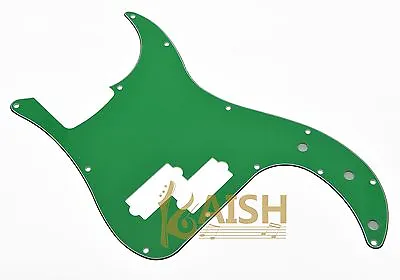 USA Spec Precision Bass P Bass Pickguard Scrach Plate Green 3 Ply For Fender • $22.98