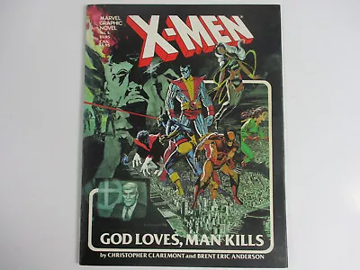 Marvel Graphic Novel X-MEN God Loves Man Kills 1982 1st Print!! • $79.95