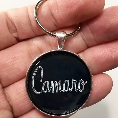 $12.95 • Buy Vintage 70-74 Chevrolet Camaro Chevy Logo Emblem Badge Reproduction Keychain