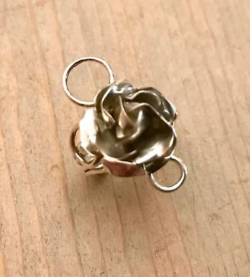 Navajo Sterling Silver Rose Ring Size 6 1/4 By Lorena Nez • $129