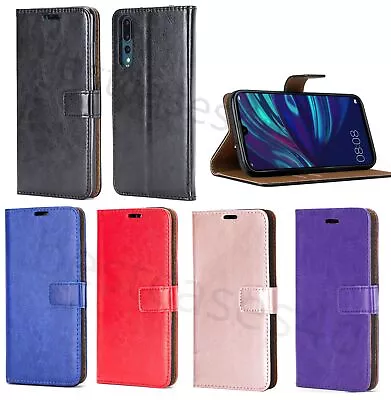 For Samsung A90 5G Phone Case Slim Leather Flip Gel Shockproof Wallet Book Cover • £3.34