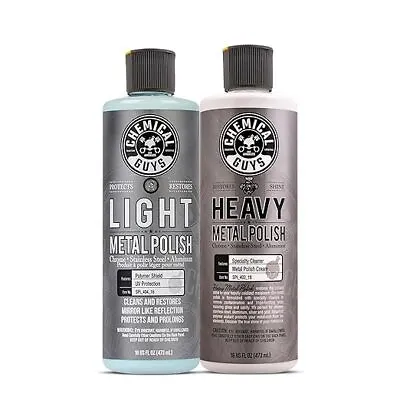 Chemical Guys - Light & Heavy Metal Polish Kit (16 Oz) (2 Pack) • $39.99