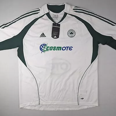 Panathinaikos Adidas 2005/2006 Rare Away Jersey Football Shirt XXL 2XL NWT • £156.26