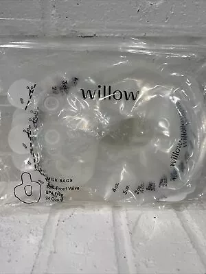 NEW!  Willow Pump Spill-Proof Breast Milk Bags 24 Count Holds 4 Oz. Per Bag • $18.99