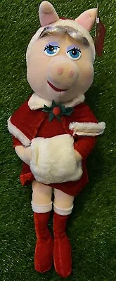 NWT'S The Muppets Show 25 Years Miss Piggy Christmas Plush 18” Jim Henson VTG • $17.09