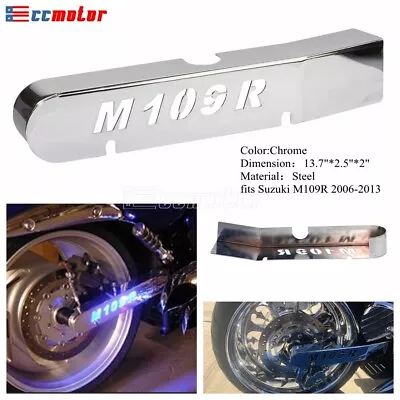 For Suzuki Boulevard M109R Chrome Swingarm Swing Arm Cover Right Side - Steel • $30.99